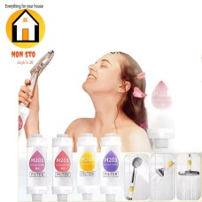 Aromatherapy shower head filter