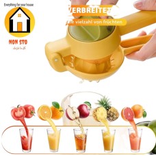 Manual lemon and citrus juicer