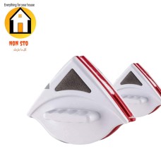 Magnetic double-glass window cleaner