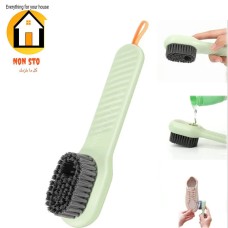 2-in-1 shoe and clothing cleaning brush