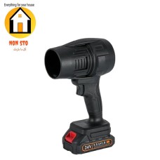 Cordless turbo electric air blower with a powerful