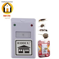 Ultrasonic pest repeller designed to drive away insects