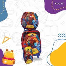3-Piece Trolley Backpack Set