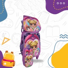 3-Piece Trolley Backpack Set