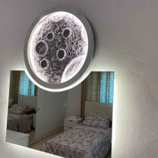 glowing moon