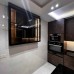 ﻿Spanish Laminate Wood Kitchen with Galaxy Granite Top