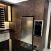 ﻿Spanish Laminate Wood Kitchen with Galaxy Granite Top