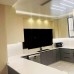 ﻿Spanish Laminate Wood Kitchen with Quartz Countertop
