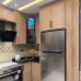 ﻿Full-Height Solid Aluminum Kitchen with Galaxy Granite Top