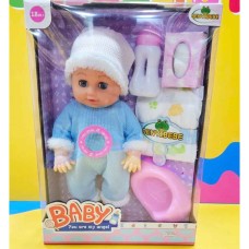 Baby Doll with Bottle and Pacifier