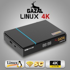 GAZAL VIP LINUX 4K 5G Digital Satellite Receiver