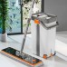 Plastic mop with bucket