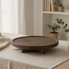 wooden plate
