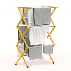 wooden clothes drying rack