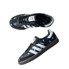 Adidas Samba women’s sneakers decorated with elegant floral patterns