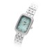 JOVIAL Women’s Watch – Silver Steel with Baby Blue