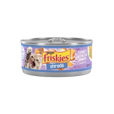 Friskies Shreds Turkey & Cheese Dinner In Gravy Wet Cat Food 156gm