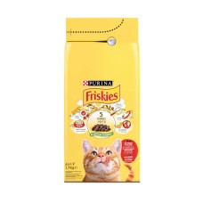 Friskies with Beef, Chicken & Vegetables Dry Cat Food