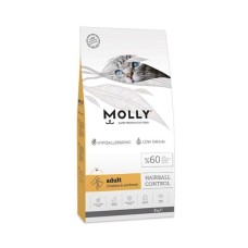 Molly Hairball Control Adult Cat Food with Chicken & Anchovy 