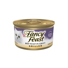 Fancy Feast Grilled Beef Feast In Gravy Gourmet Wet Cat Food 85gm