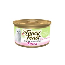 Fancy Feast Kitten Tender Turkey Feast Paté Wet Kitten Food 85gm