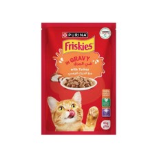Purina Friskies Turkey in Gravy Wet Cat Food 85gm