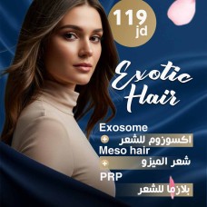 Hair Exosomes + Hair Mesotherapy + PRP (Plasma) for Hair