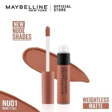 Maybelline Sensational Liquid Matte Nude Lipstick - vegan cosmetics