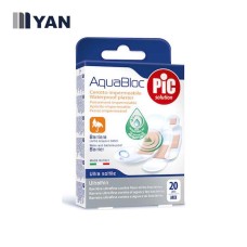 20 PLASTERS AQUABLOC MIX ANTIBACTER 20 PLASTERS AQUABLOC MIX ANTIBACTER