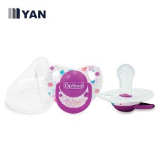 Round Nipple Silicone Pacifier 6+ 