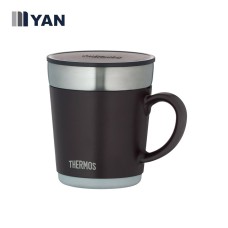 (Black) Stainless Steel Vacuum Descktop Mug 350 ml