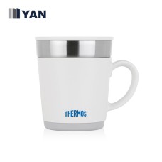  (White) Stainless Steel Vacuum Descktop Mug 350 ml