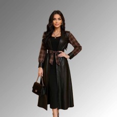 Elegant Set with Leather 