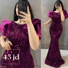 Sequin evening dress