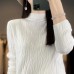 Women's wool blouse