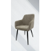 Chair upholstered in chenille fabric 