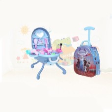Frozen bag with hair styling stand
