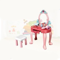 Girls’ vanity set with realistic hairdryer and lights