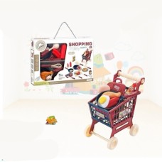 Cooking utensils with a shopping basket