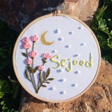 Embroidered panel 