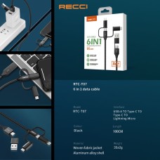 6 in 1 data cable