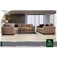 L-Shaped Corner Sofa (3×3)