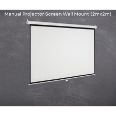 Manual projector screen 