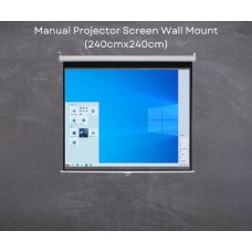 manual projector screen 