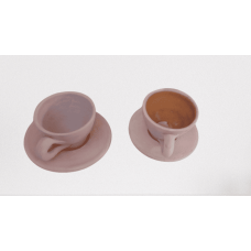 Cup with saucer
