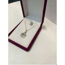 silver necklace