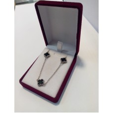 silver necklace