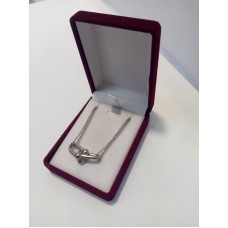 silver necklace
