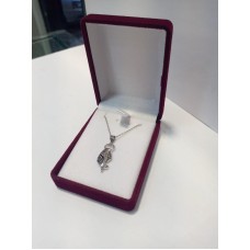silver necklace