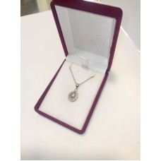 silver necklace